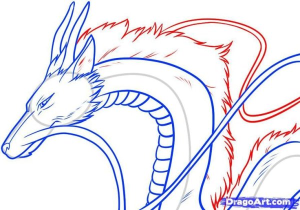 Хаяо Миядзаки Унесенные призраками дракон