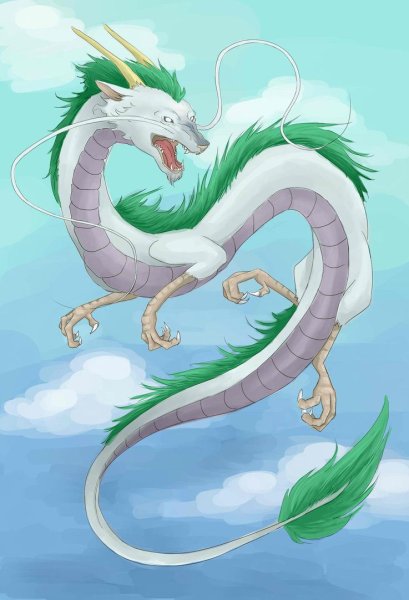 Haku Унесенные призраками дракон