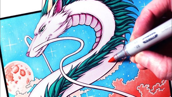 Хаяо Миядзаки дракон Хаку