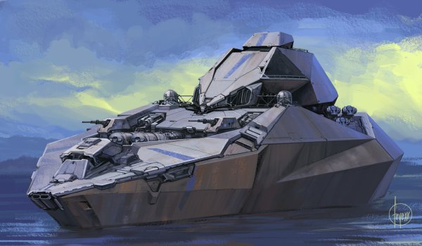 Sci-Fi военные космические корабли