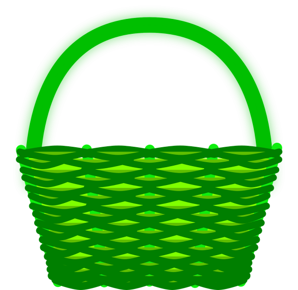 Зеленая корзинка