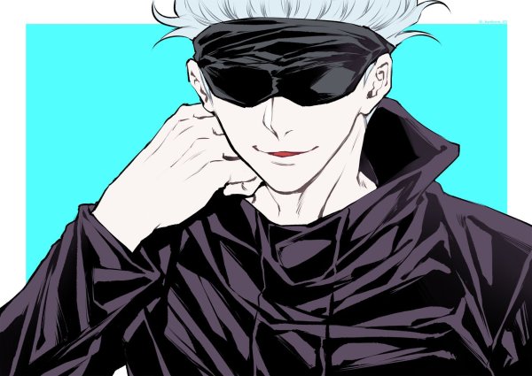 Jujutsu Kaisen Годжо Сатору глаза