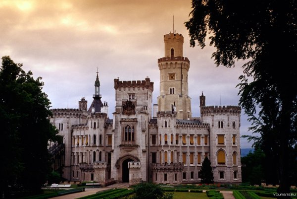 Замок Глубока-над-Влтавой, 1840-1871