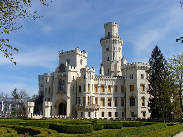 Замки Чехия Готика