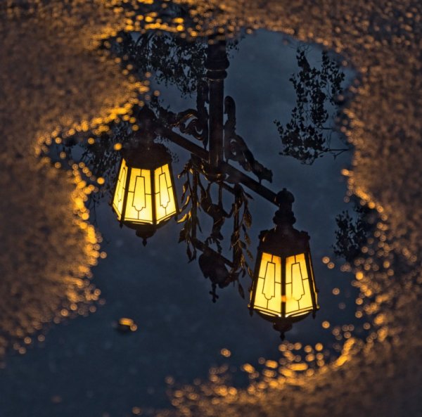 Фонари ночью