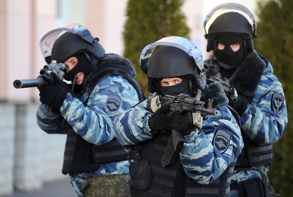 Спецназ РФ ОМОН