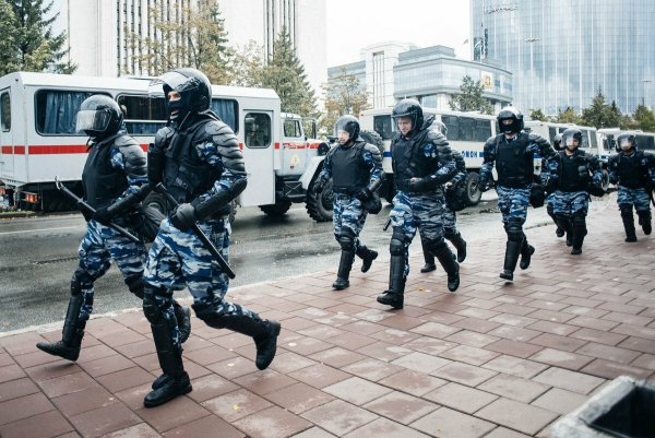 Полиция России ОМОН