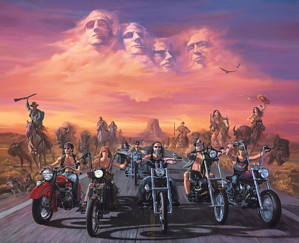 David Mann и Харлей Дэвидсон