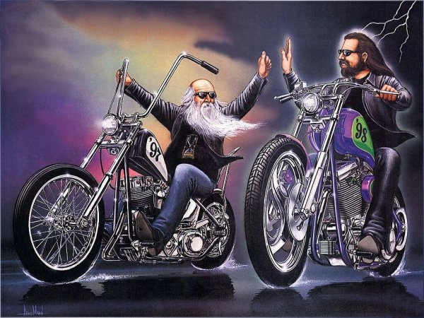David Mann и Харлей Дэвидсон