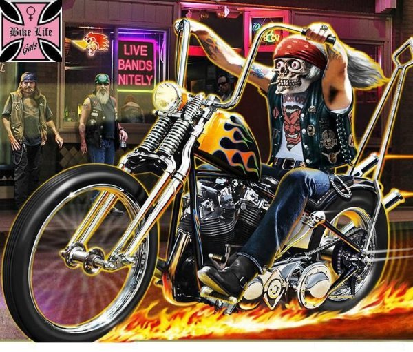 David Mann и Харлей Дэвидсон