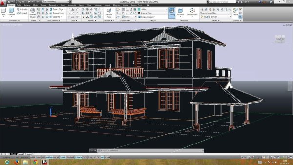 Программа для 3d моделирования AUTOCAD