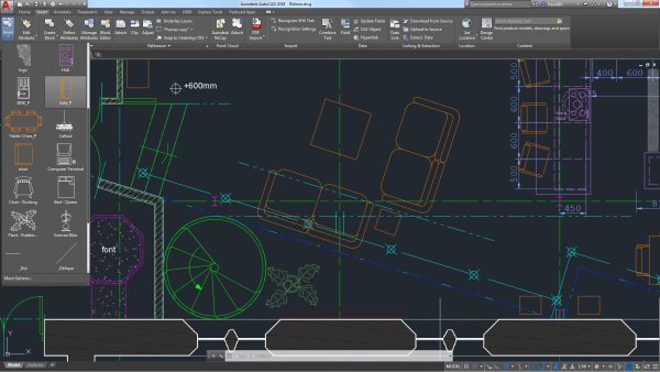AUTOCAD 2019 Интерфейс