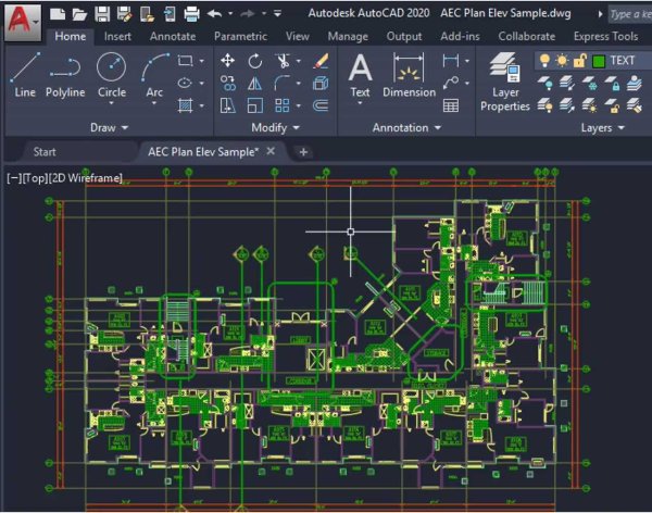 Чертежи в программе AUTOCAD