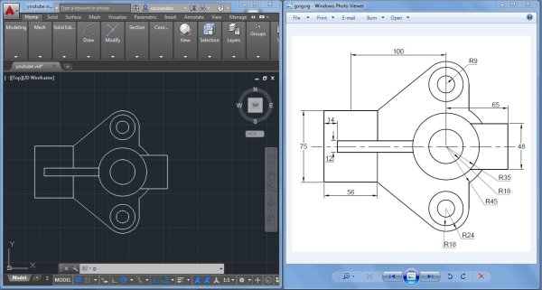 2d чертежи для AUTOCAD
