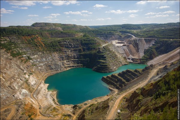 Черемшанский карьер верхний Уфалей