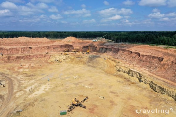 Песчаный карьер Липецк