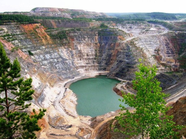 Черемшанский карьер верхний Уфалей