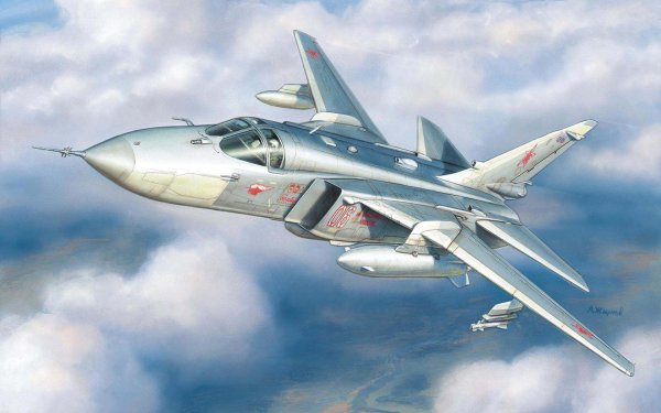 Военные самолеты Су 24
