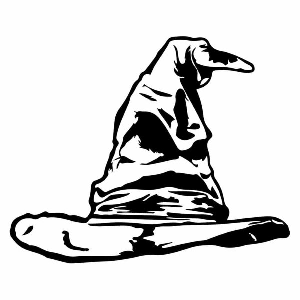 Распределяющая шляпа Гарри Поттер раскраска