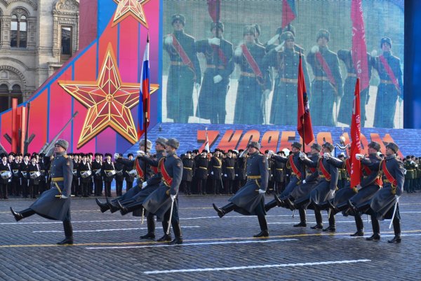Парад на красной площади 2021 кадеты
