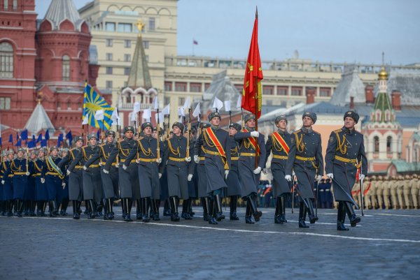 Военный парад на красной площади