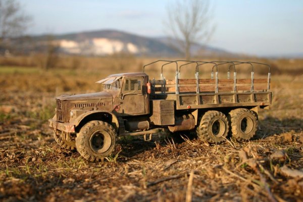 КРАЗ 255 свалка