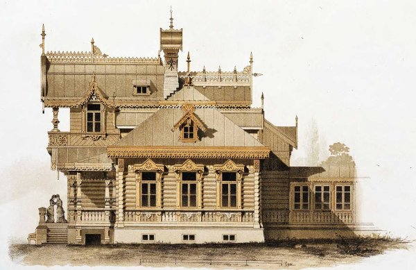 «Мотивы русской архитектуры» 1874-1880.