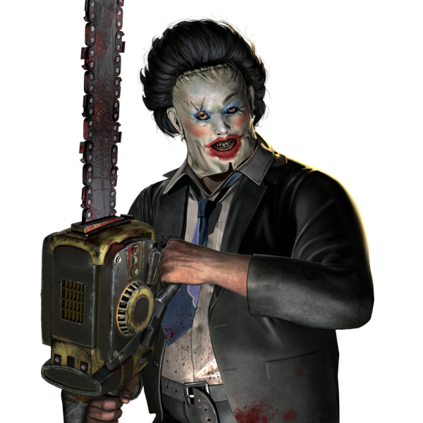 Томас Хьюитт с бензопилой