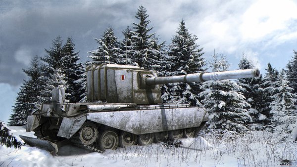 Танк fv4005 в World of Tanks