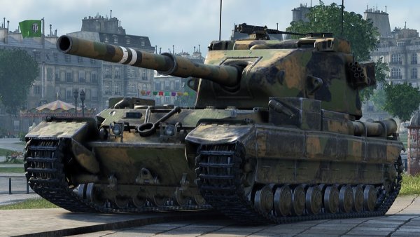 Танк fv215b 183