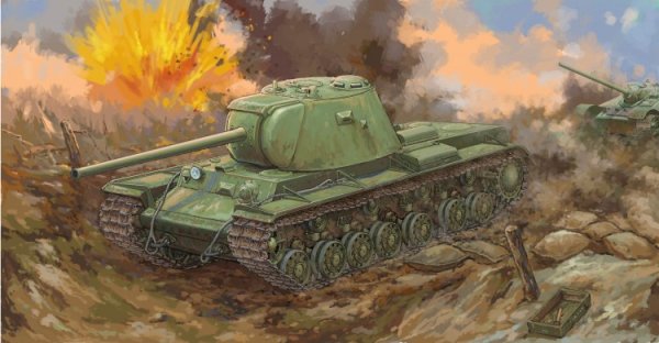 Модель танка кв 3