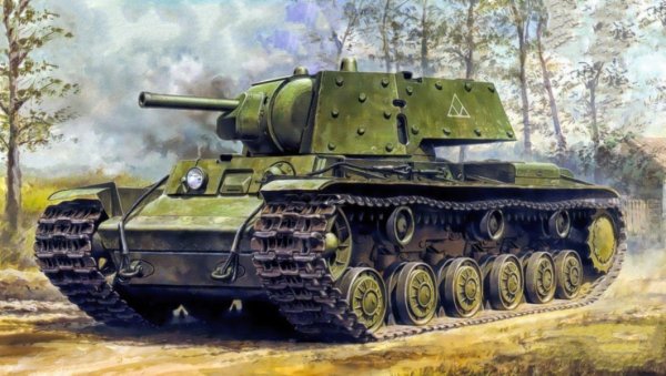 Танки СССР кв 1