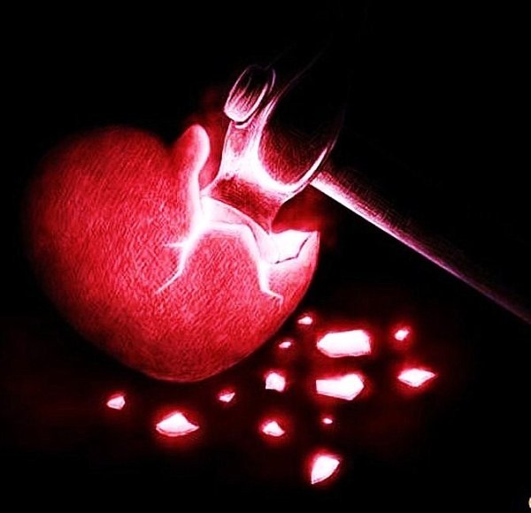 Разбитое сердце стихи