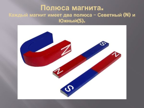 Магнитные полюса магнита