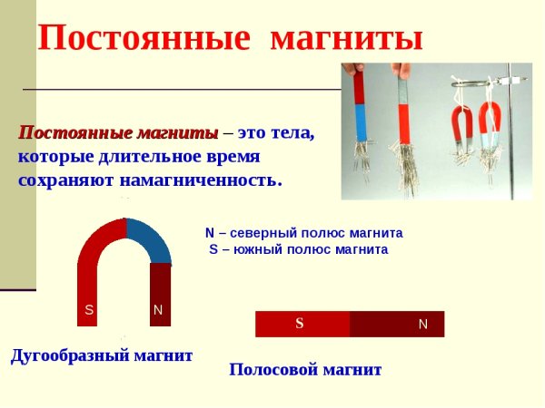 Постоянные магниты полюса конструкция