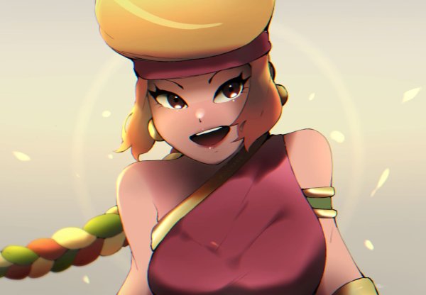 Brawl Stars Амбер арт