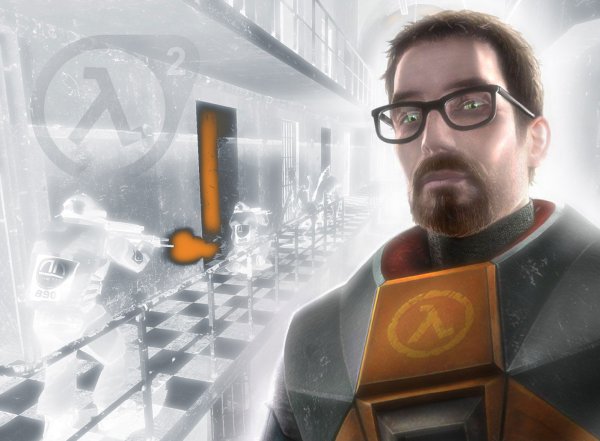 Гордон Фримен и g-man