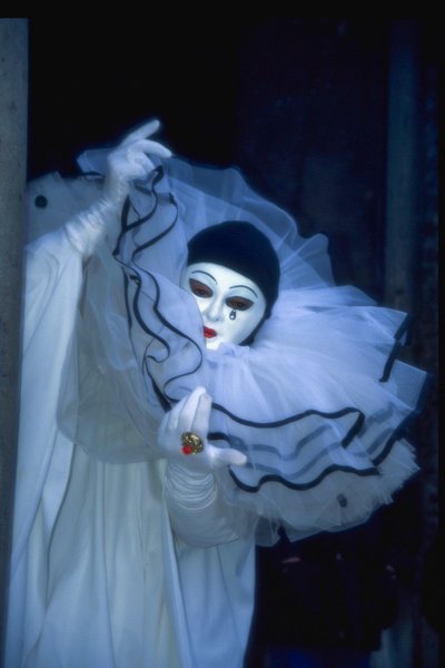 Венецианский карнавал Пьеро Коломбина и Арлекин