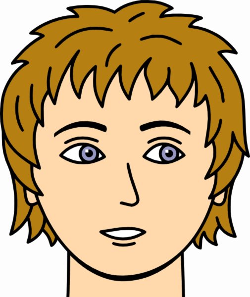 Лицо человека для детей