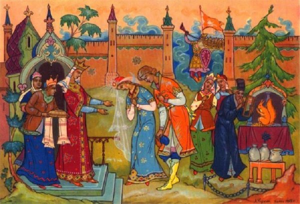 Сказка Пушкина о царе Салтане