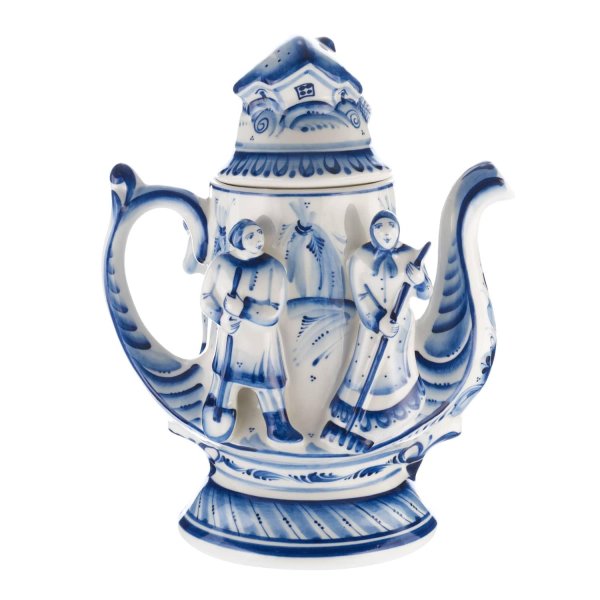 Чайник «Сидоров», Гжель 719350