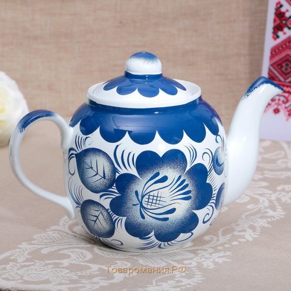 Чайник Гжель Асташкова