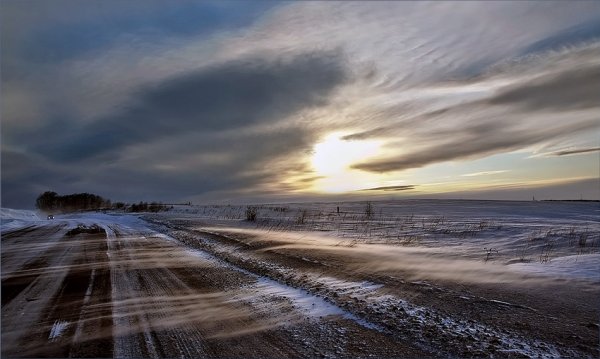 Позёмок природное явление