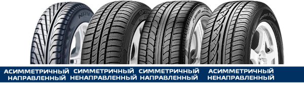 Протектор симметричный направленный