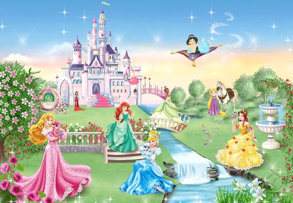 Фотообои "Disney Princess Park"