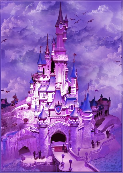 Sleeping Beauty Castle Диснейленд