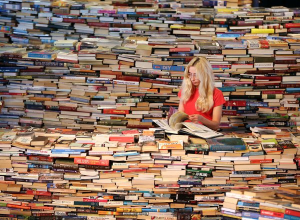 Очень много книг