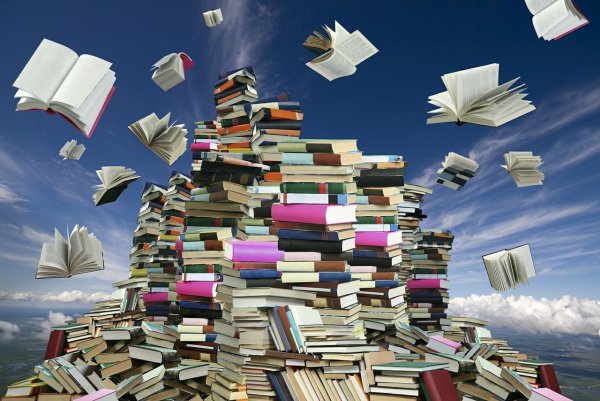 Очень много книг