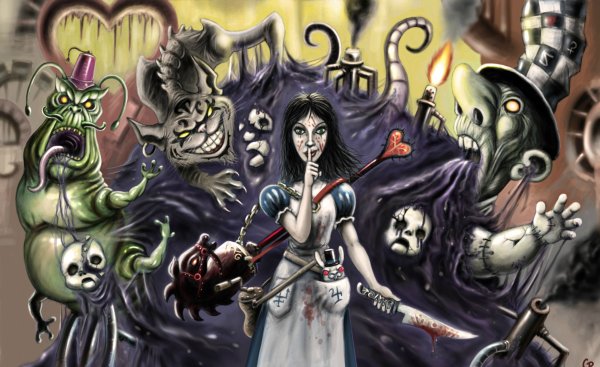 American MCGEE Alice и Alice Madness Returns