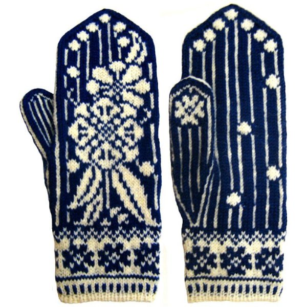 Рукавицы жаккард
